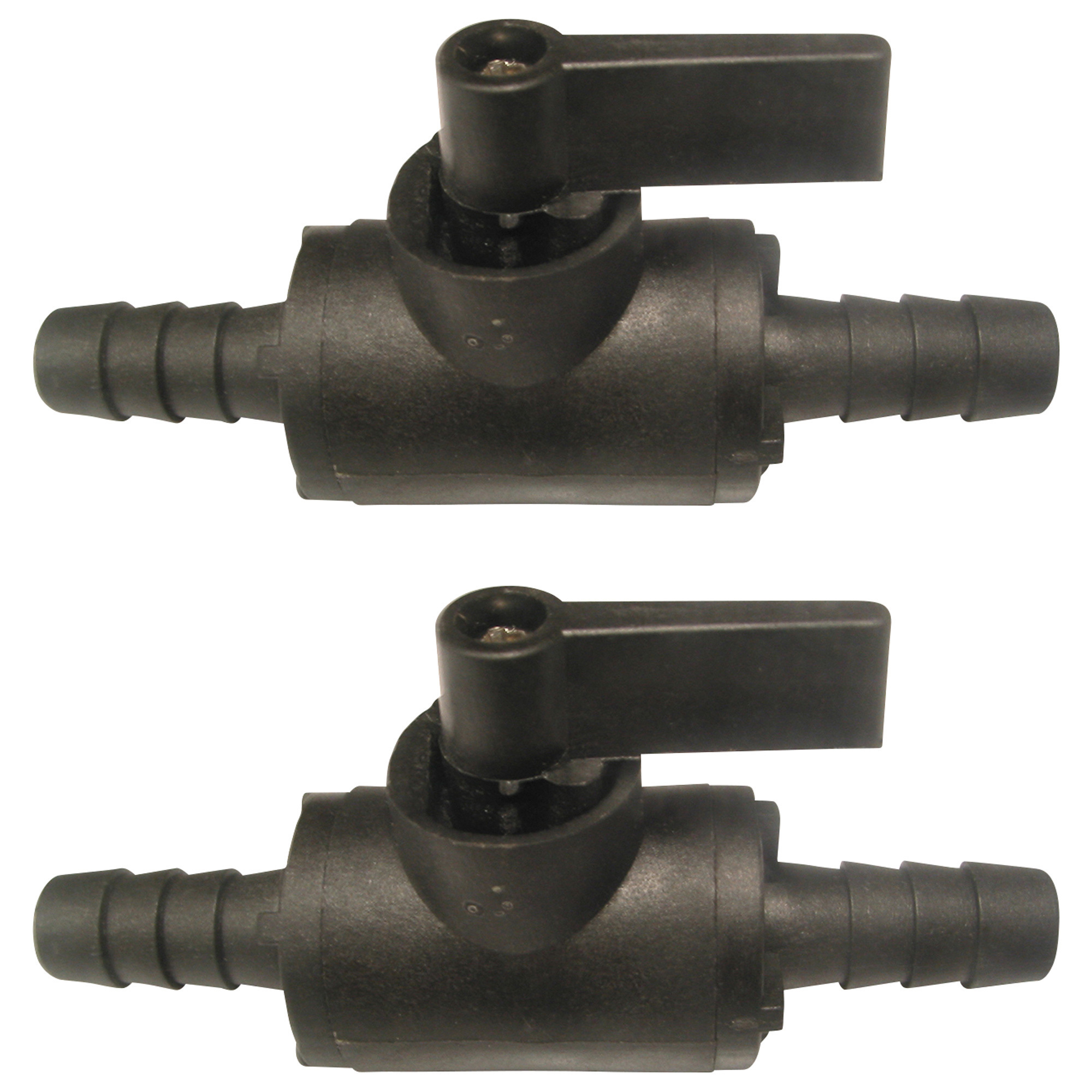 Valley Industries Polypropylene Ball Valves - 3/8in., 150 PSI, 2-Pack, Model# PBV-38HB-CSK